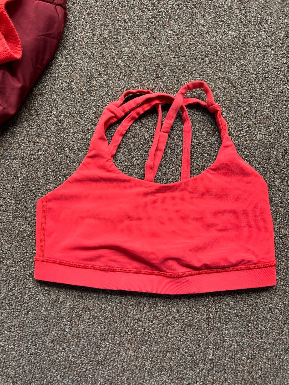 Lululemon Sports Bra Cross Back
